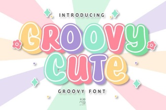 Groovy Cute Fonts for Creative Design Projects