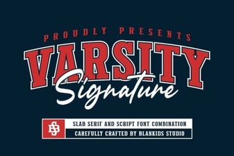 Signature Fonts for Sporty, Creative Design Projects
