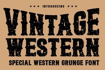 Old West Fonts for Modern Design Projects