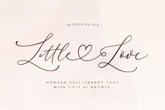 Little Love Font: Designing with Warm & Friendly Typography