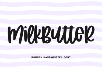 Milkbutter Font: Creative Typography for Digital Projects