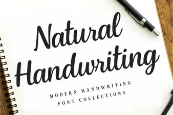 Discover Natural Handwriting Fonts for Your Projects